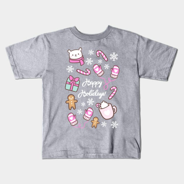 Cute Christmas | Nikury Kids T-Shirt by Nikury